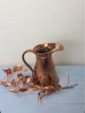 Rare antique Victorian copper jug Henry Wilson & Co Liverpool RMSP