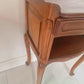 Pair of Monsieur et Madame antique French wooden bedside tables