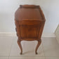Pair of Monsieur et Madame antique French wooden bedside tables