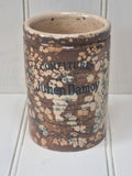 Julien Damoy ceramic jam jar from 1900s 