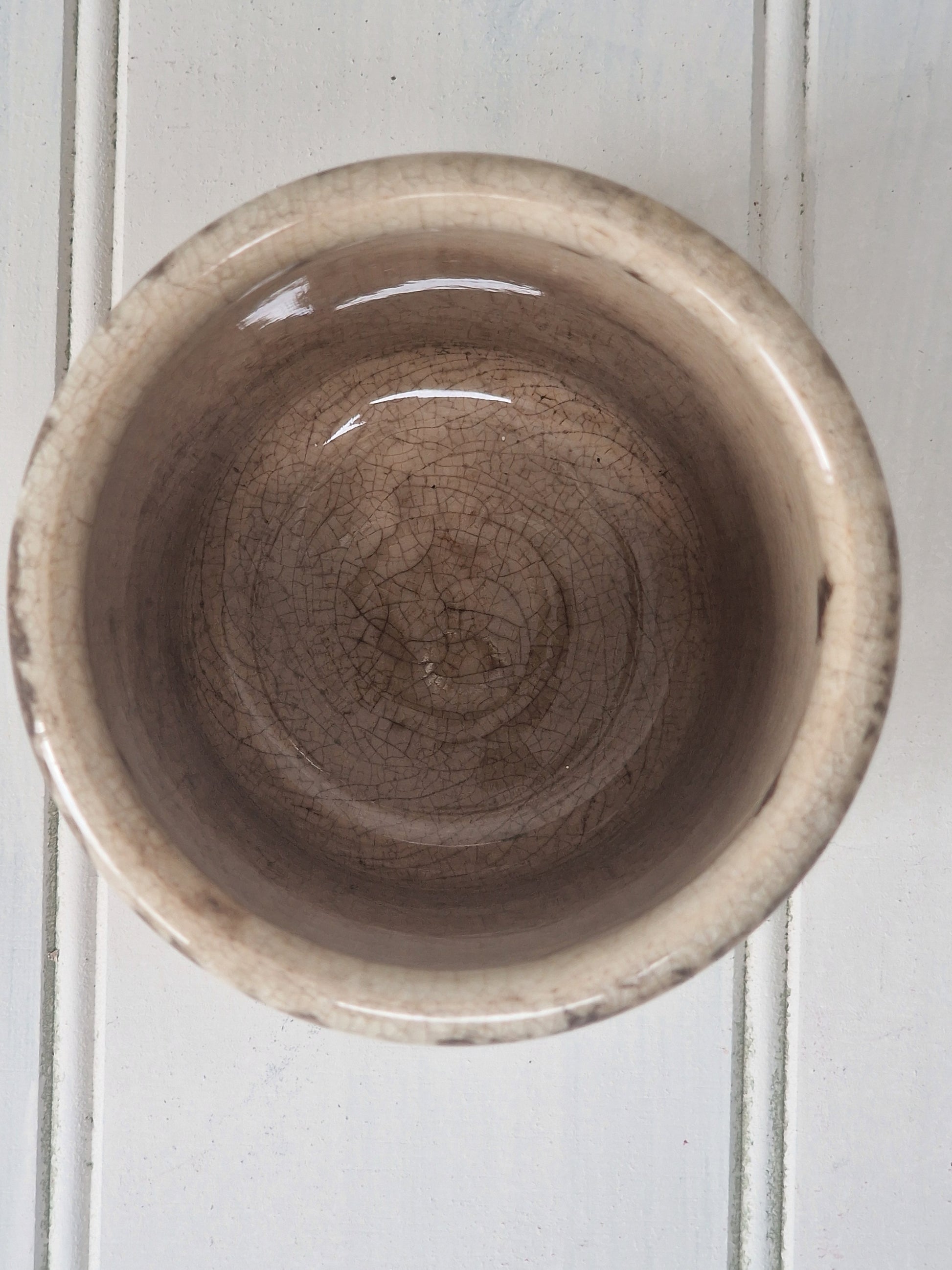 Julien Damoy ceramic jam jar from 1900s 