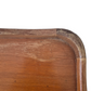 Pair vintage French light wood bedside tables