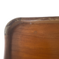 Pair vintage French light wood bedside tables