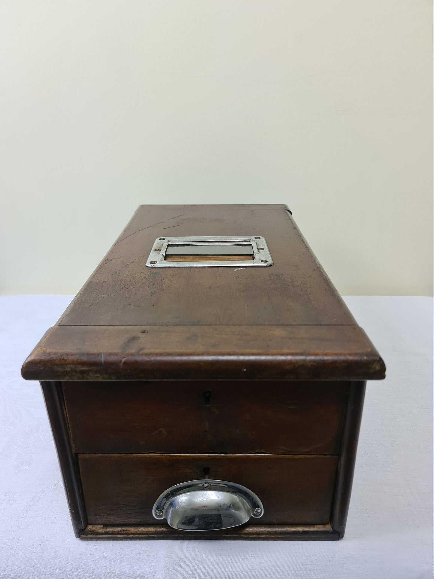 Vintage wooden till Cash drawer Cashier's till Cash box Cash register