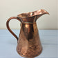 Rare antique Victorian copper jug by Henry Wilson & Co Ltd of Liverpool Branded RMSP Antique 19th cent water/cider/wine pitcher Shabbychic